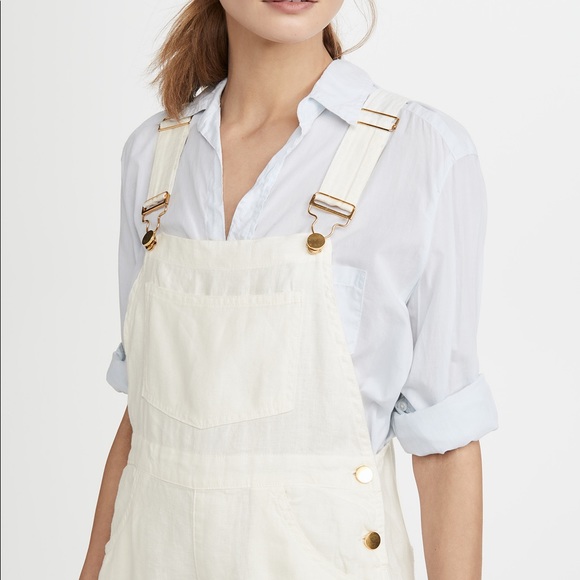 WeWoreWhat Basic Linen Overall - Picture 3 of 3